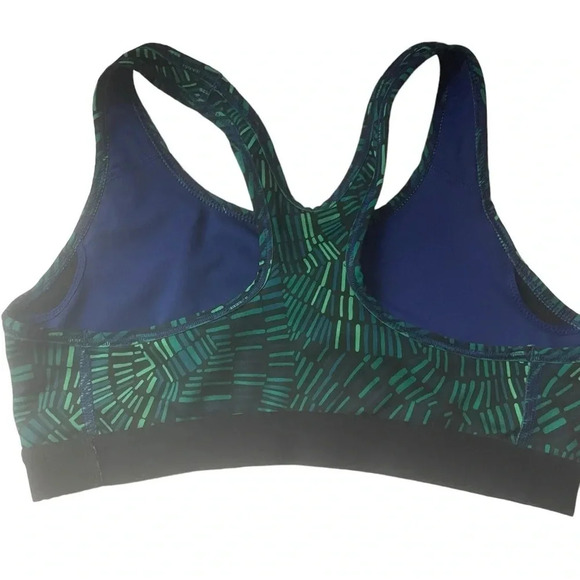 Nike Womens Padded Sports Bra Pro Dri-Fit Tidal Size Medium - Picture 2 of 4